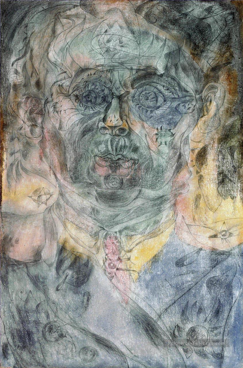 Autoportrait 3 Dadaïsme Peintures à l'huile